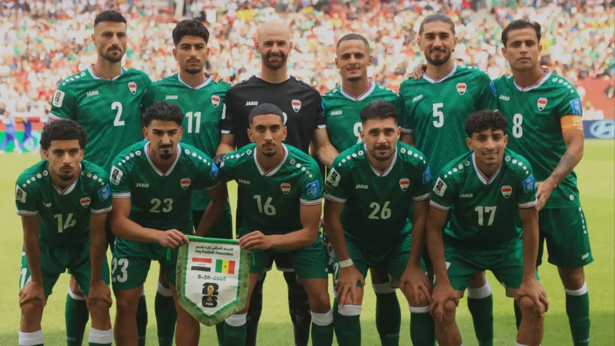 Line up Iraq saat melawan Senegal di Piala Dunia 2026. (Instagram/iraqnt_en)