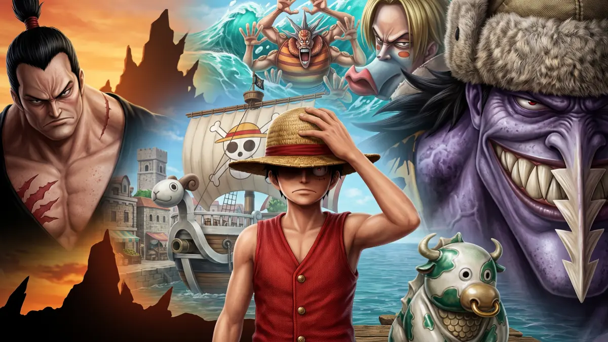 Anime one piece remake. (FOTO: Jawa Pos Radar Situbondo)