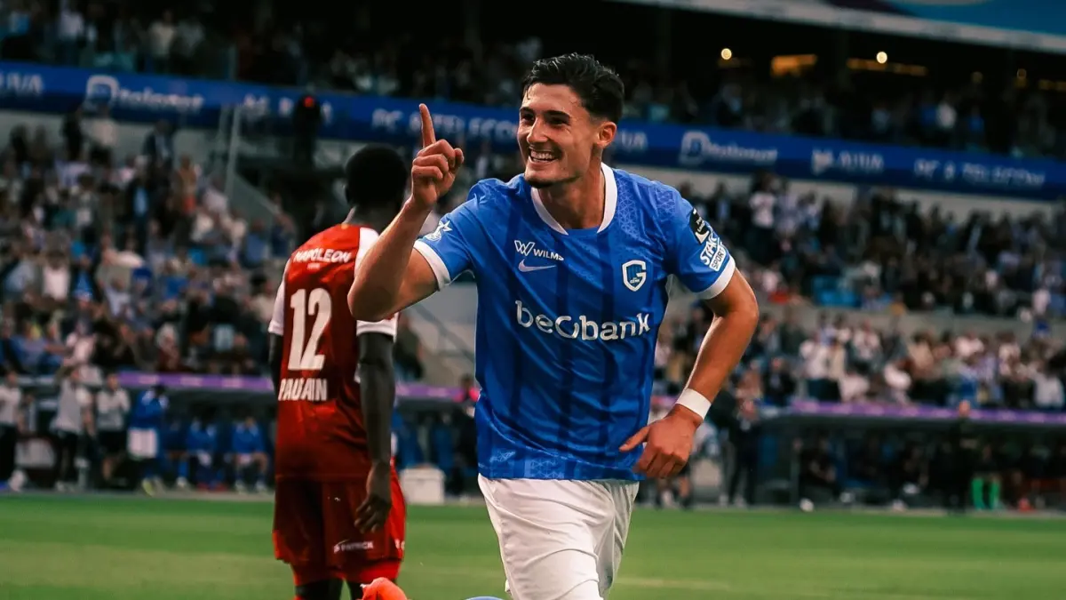 Striker muda KRC Genk, Robin Mirisola. (Instagram/robin.mirisola)