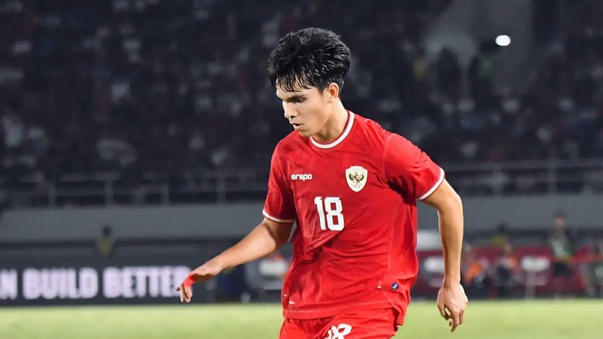 Victor Dethan saat membela timnas Indonesia. (Instagram/victordethan777)