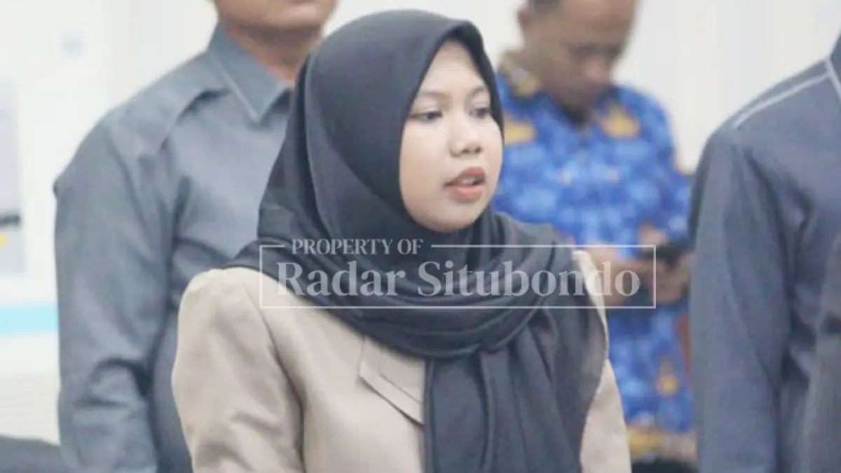 Nuril Hashina, anggota Komisi IV DPRD Situbondo dari Fraksi Partai Persatuan Pembangunan (PPP). (Ahmad Rifa