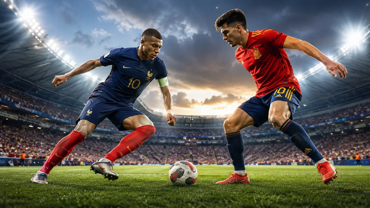 Prediksi prancis vs spanyol di Piala Dunia 2026. (Ilustrasi)
