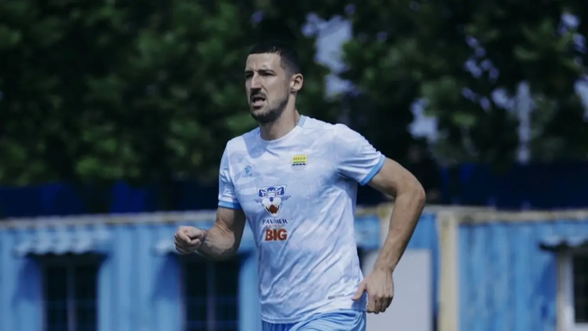 Penyerang anyar Persib, Balsa Sekulic. (Instagram/persib)