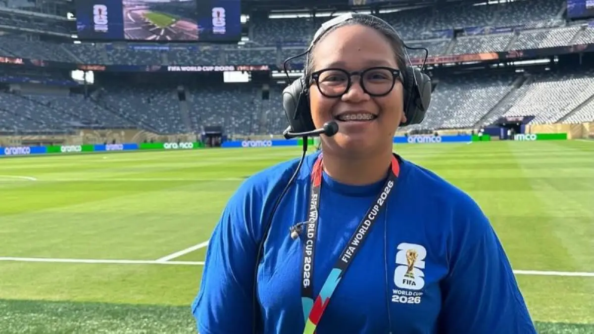 SENIOR STAGE MANAGER : Wellah Hatta putra Indonesia di balik kemegahan piala dunia 2026.(Instagram:@fifaworldcup)