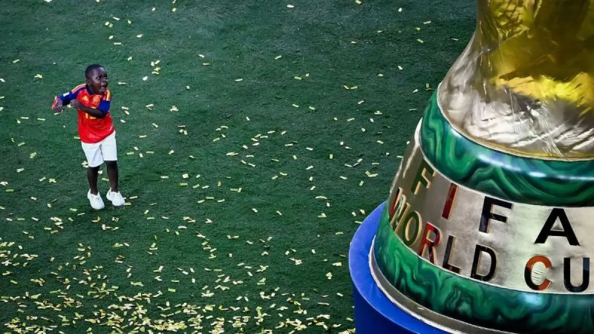 TINGKAH LUCU : Keyne Yamal jadi sensasi piala dunia 2026.(instagram:@brfootball)