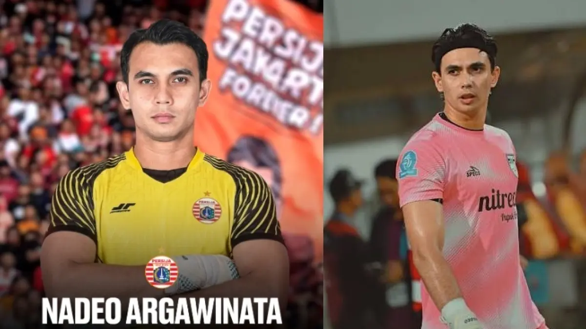 Nadeo Argawinata resmi gabung Persija Jakarta. 