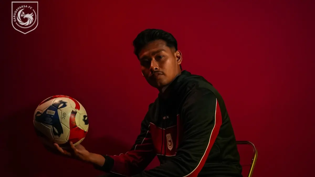 Septian Bagaskara resmi berseragam Garudayaksa FC. (Instagram/garudayaksafc.official)