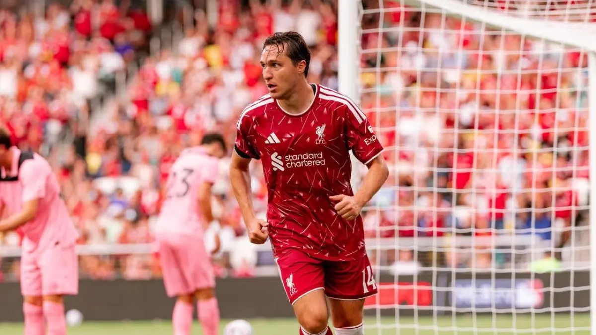 Penyerang Liverpool, Federico Chiesa. (Instagram/fedexchiesa)