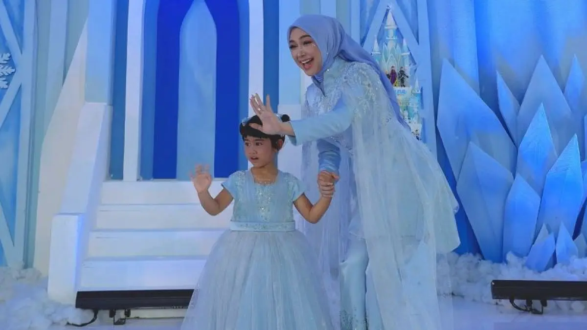 SINGLE MOM : Di balik kemeriahan ulang tahun keempat Moana, Ria Ricis mengungkap perjuangan menjadi ibu tunggal.(instagram:@riaricis1795)