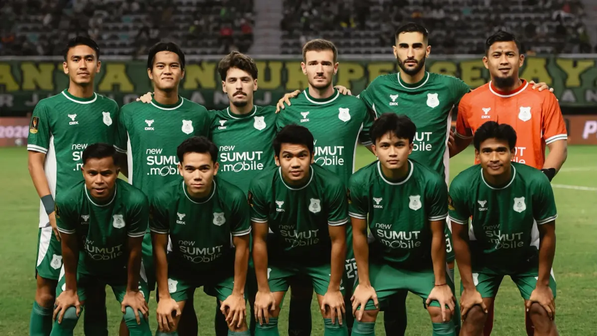 PSMS Medan saat menghadapi Persebaya di Piala Dunia 2026, Rabu (29/7). (Instagram/official_psmsmedan)