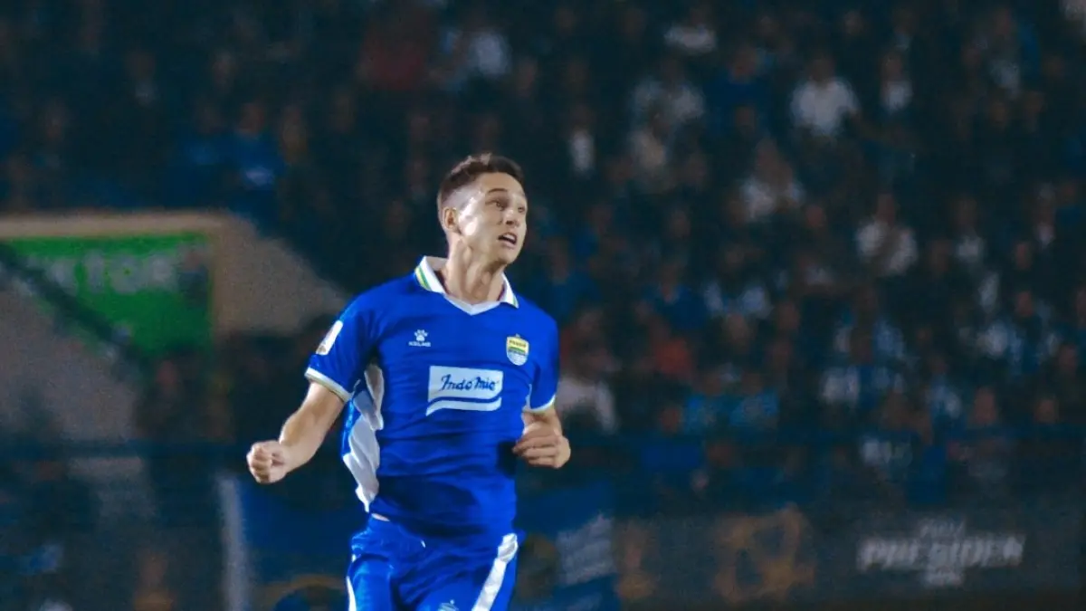 Luka Menalo. (Instagram/persib)