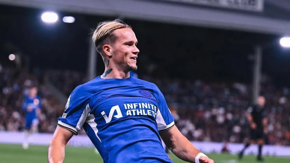 Winger Chelsea, Mykhailo Mudryk. (Instagram/mmudryk10)