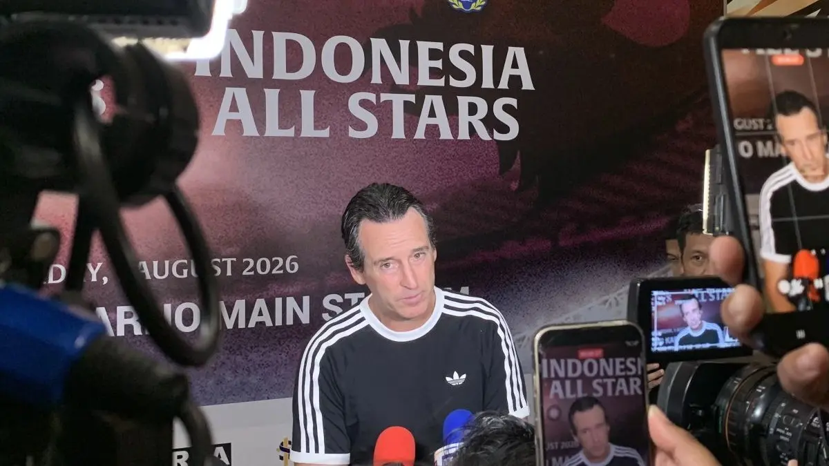 Pelatih Aston Villa, Unai Emery. (Antara)