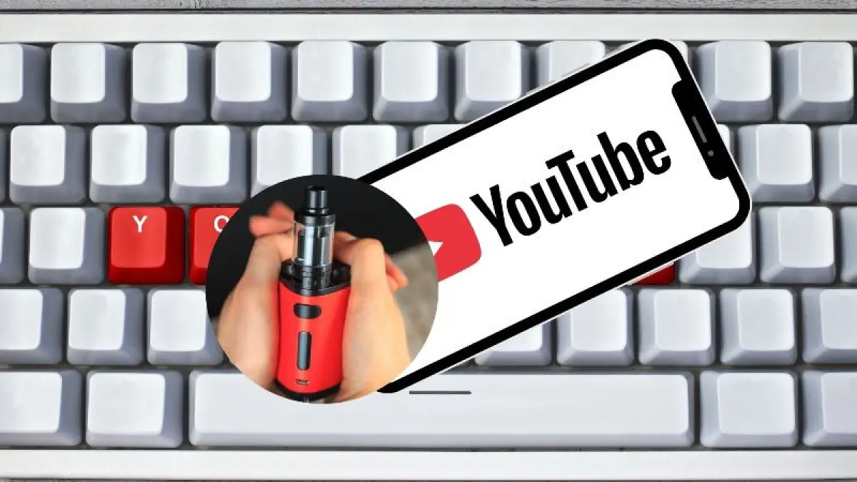 Ilustrasi : Komdigi melayangkan teguran pertama kepada YouTube setelah ditemukan promosi vape.(Foto:Canva)
