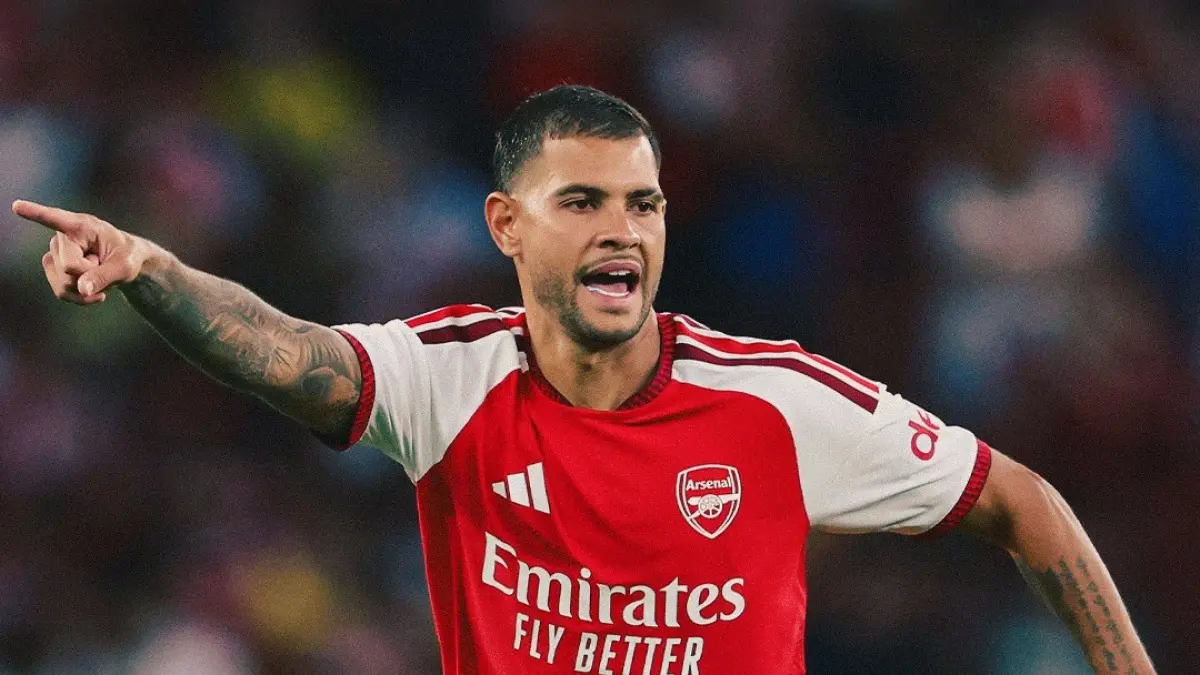 Bruno Guimaraes debut bersama Arsenal. (Instagram/arsenal)