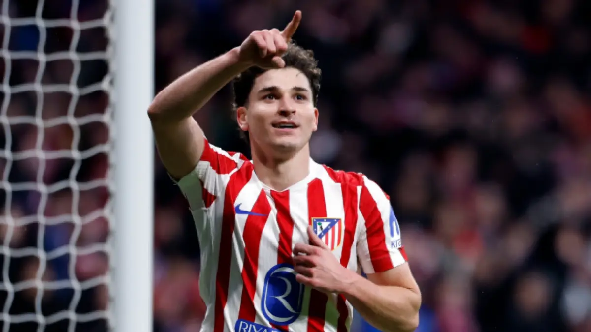 TEKA-TEKI: Julian Alvarez kembali berlatih bersama Atletico Madrid (Atletico Madrid)