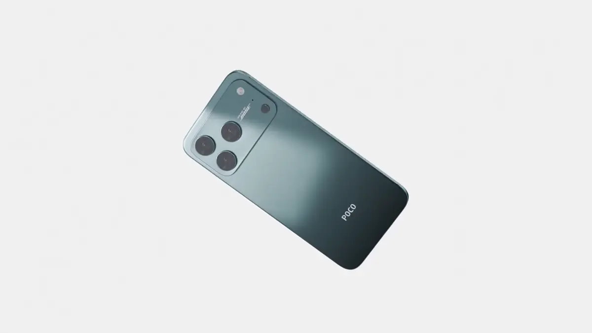Ilustrasi Poco F9 Pro. (YouTube/Techy Paradise)