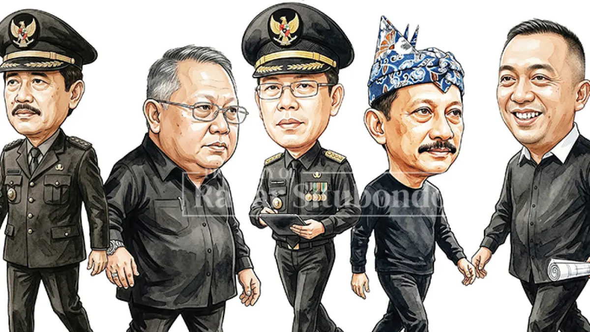 Kabupaten Situbondo hari ini genap berumur 208 tahun. Setidaknya sudah lebih dari 29 bupati memimpin daerah yang dulu pernah bernama Kabupaten Besuki dan Panarukan ini. Dalam peringatan Hari Jadi Kabupaten Situbondo (Harjakasi) ke-208 tahun ini, Jawa Pos Radar Situbondo memberikan ulasan singkat perjalanan bupati-bupati yang pernah memimpin Kabupaten Situbondo. Dimulai sejak kepemimpinan bupati pasca Reformasi yakni, Mohammad Diaman – Soeroto hingga saat ini Yusuf Rio Wahyu Prayogo – Ulfiah.  