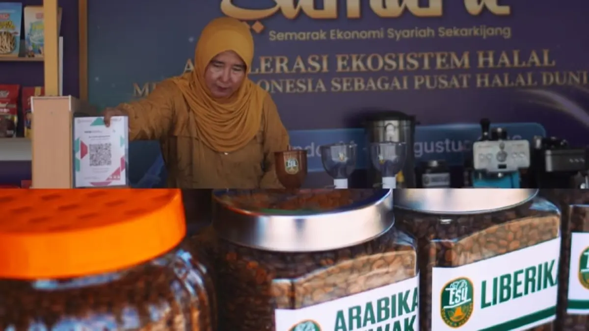 Beragam produk UMKM naik kelas disuguhkan dalam acara SAMARA x Pekan QRIS Nasional 2026 pada 14-15 Agustus 2026.