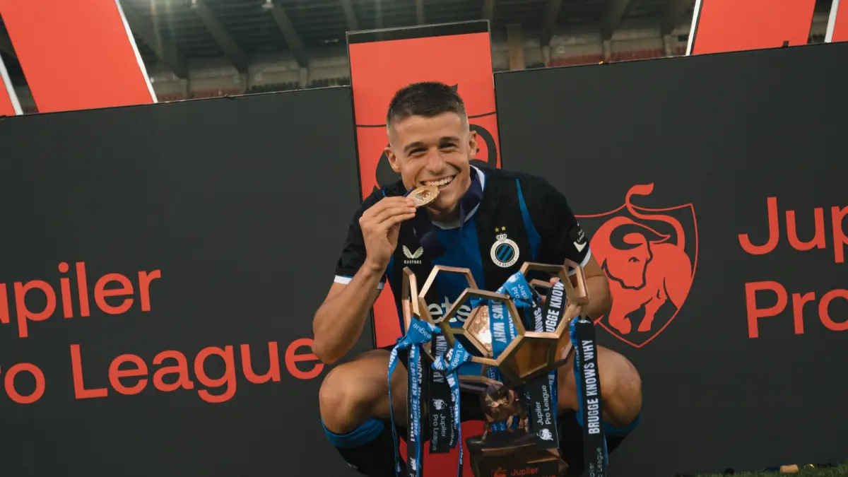 Penyerang Club Brugge, Nicolo Tresoldi. (Instagram/niktres)