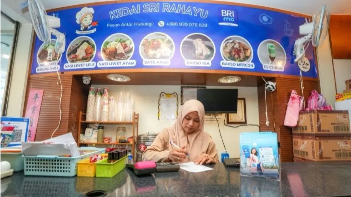 Kedai Sri Rahayu di Taipei menjadi contoh pemanfaatan pengalaman dan penghasilan sebagai PMI untuk membangun usaha kuliner. (BRI)