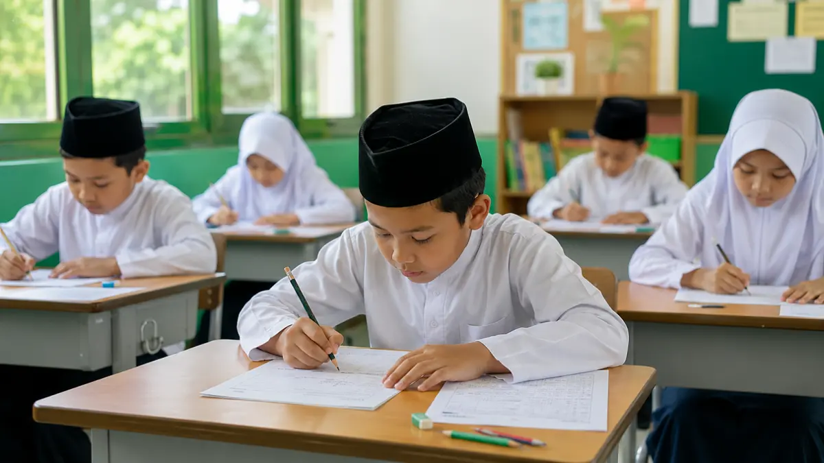 Kumpulan soal latihan OMI 2026 jenjang MI. (Ilustrasi/ Radar Situbondo)