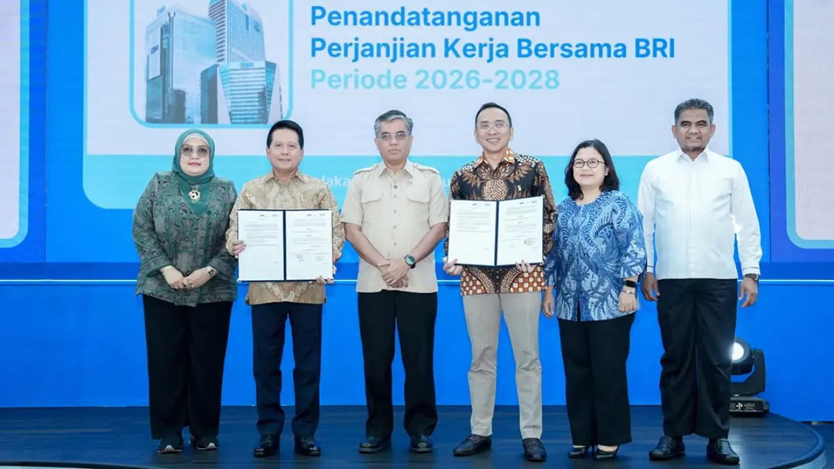 BRI dan Serikat Pekerja satu komando, PKB 2026–2028 jadi landasan baru. (Foto: BRI)