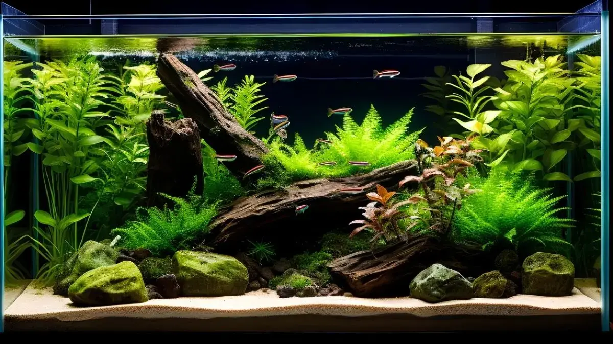 Ilustrasi Aquascape. (Pinterst)