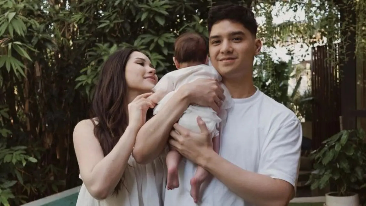 PRIVASI : Al Ghazali masih merahasiakan wajah putrinya Soleil Zephora Ghazali dari publik.(Instagram:@alghazali7)
