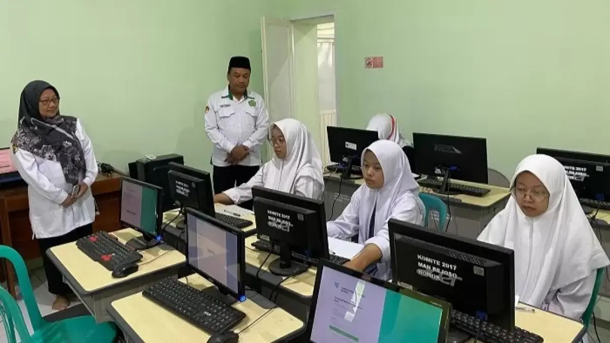 Ilustrasi siswi mengikuti OMI 2026. (Istimewa)