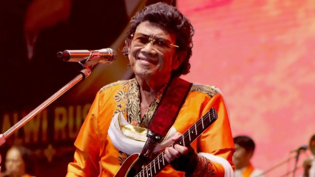 RAJA DANGDUT : Rhoma Irama hampir berusia 80 tahun tetapi menegaskan belum ingin pensiun.(Instagram:@rhoma_official)