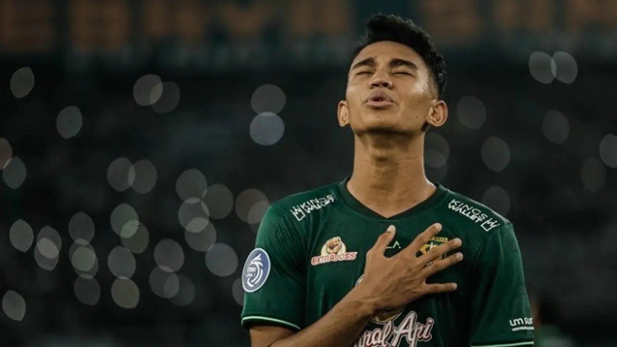 Marselino Ferdinan saat berseragam Persebaya Surabaya. (JawaPos)