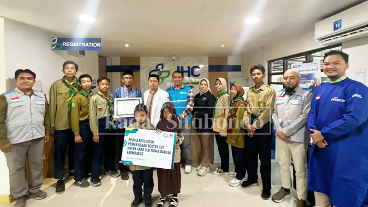 YBM PLN Gandeng RS Elizabeth Beri Pemeriksaan Gratis Pada Anak Tunarungu. (HUMAIDI/JPRS)