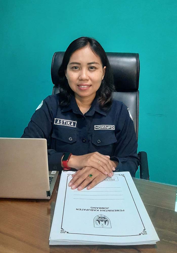 Astika Cendhana Wangi, S.STP, M.Si Kabid Hubungan Masyarakat dan Komunikasi Publik Dinas Komunikasi dan Informatika Kabupaten Jombang
