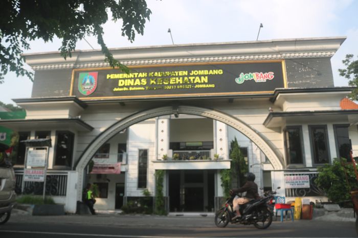 Ilustrasi kantor Dinkes Jombang di Jalan dr Soetomo, Jombang.