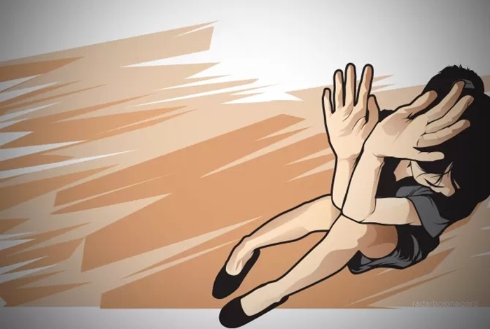 Ilustrasi kekerasan seksual anak.
