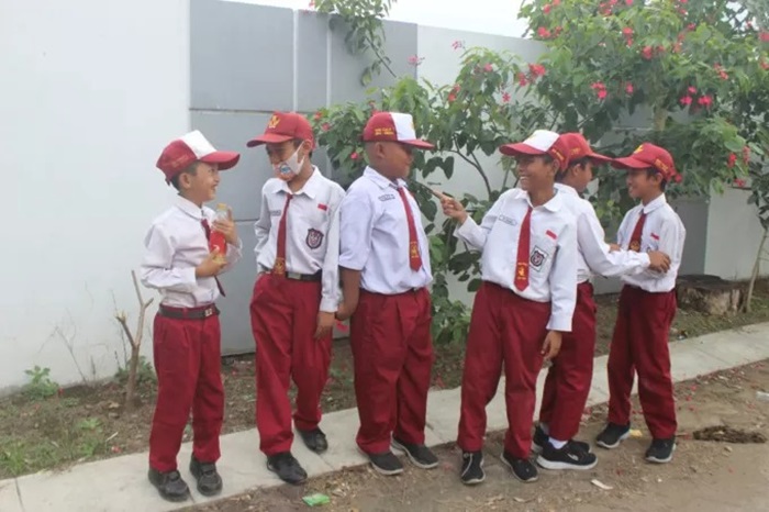 Ilustrasi siswa SD.