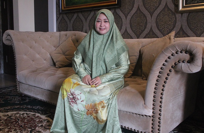 ANGGUN: Lailatun Ni&rsquo;mah Ketua Fatayat NU Jombang