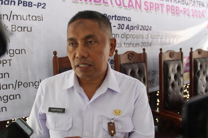 Kepala Bapenda Jombang Hartono.