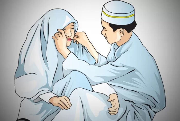 Ilustrasi pernikahan dini.