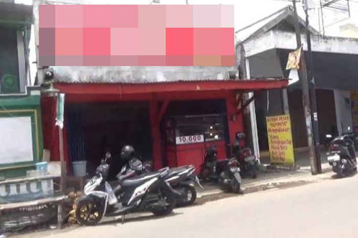 LOKASI KEJADIAN: Salah satu rumah makan di Desa Mancilan, Kecamatan Mojoagung jadi sasaran maling.