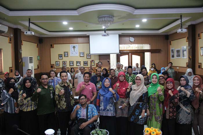 SINERGI: Direktur RSUD Jombang Dr dr Ma