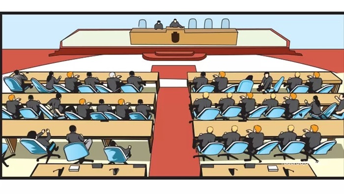 Ilustrasi kursi dprd.