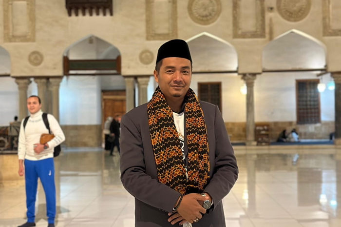 Achmad Roziqi warga Jombang yang kini mengikuti pelatihan penguatan fatwa di Darul Iftah, Mesir.