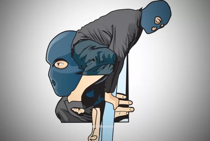 Ilustrasi pencurian.