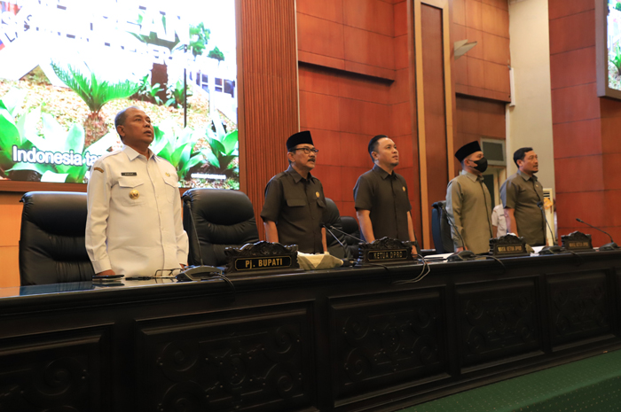 KHIDMAT: DPRD Jombang segera menggelar rapat paripurna usai menerima LKPj bupati tahun anggaran 2023.