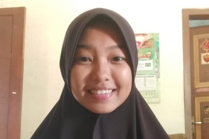 Nayla Aquinna Nur Hakim, kelas 9B MTsN 9 Jombang di Tanjunganom, Diwek, Jombang