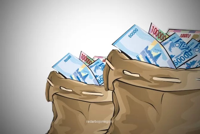 Ilustrasi pendapatan asli daerah atau PAD.
