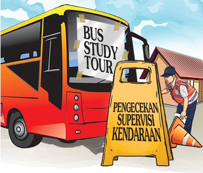 Ilustrasi study tour sekolah
