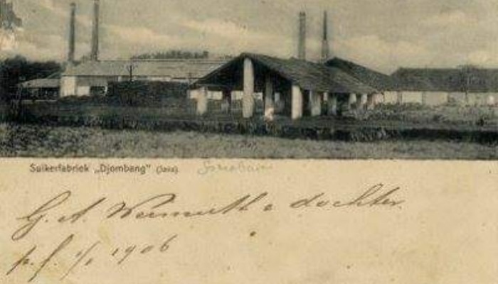 SF DJOMBANG: Kompleks pabrik gula Djombang sekitar tahun 1906.
